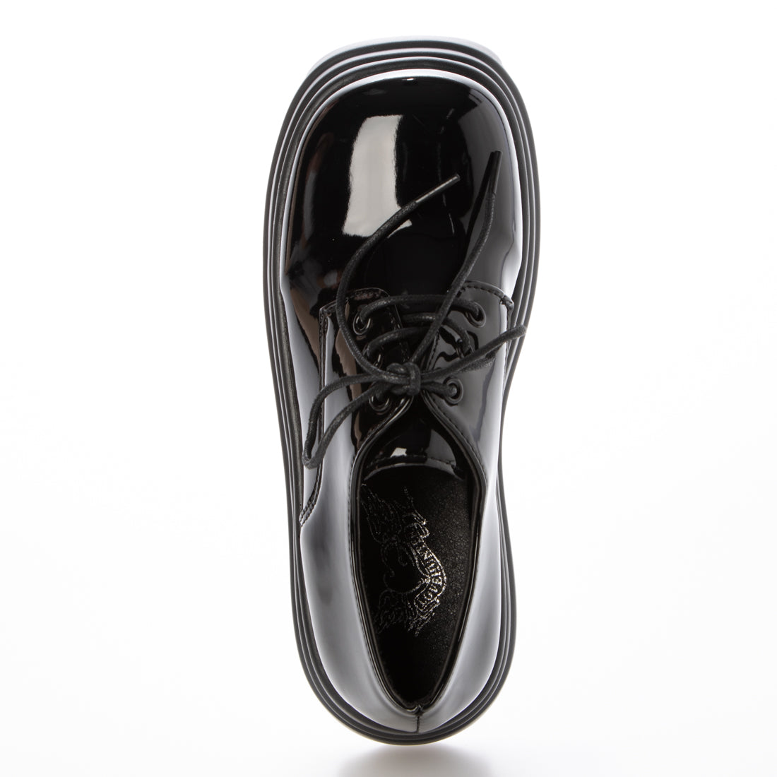 LoveHunter Lightweight Thick Sole Triple Sole Plain Lace-Up Shoes / 1692