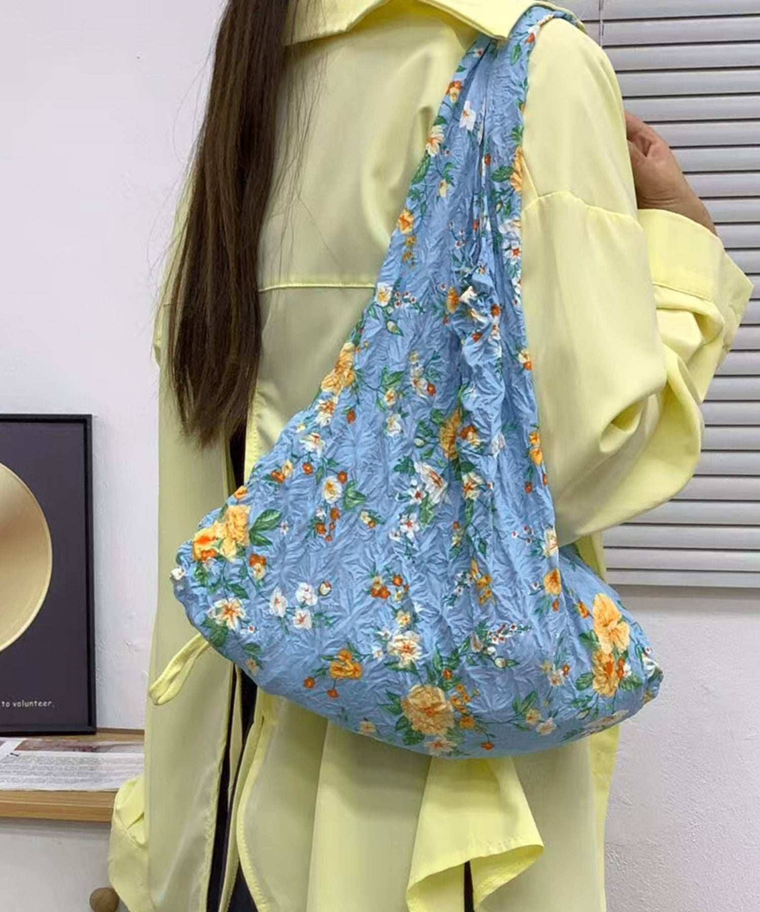 ロワ LOWO ドロールバッグ （ブルー） ブルー