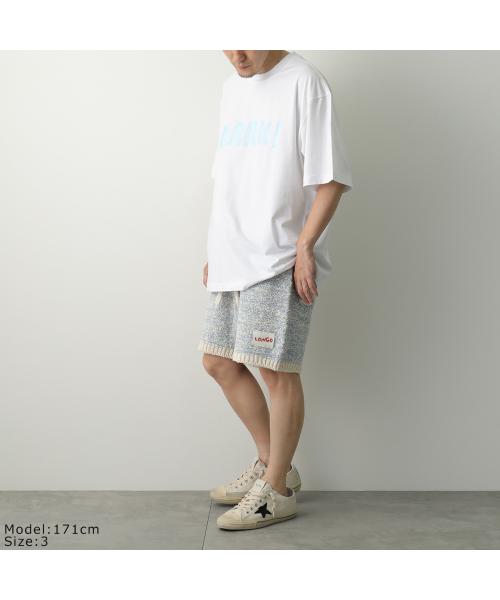 LONGO ハーフパンツ S022419L サマーニット イタリア製 （MH-S/ブルー他） MH-S/ブルー他
