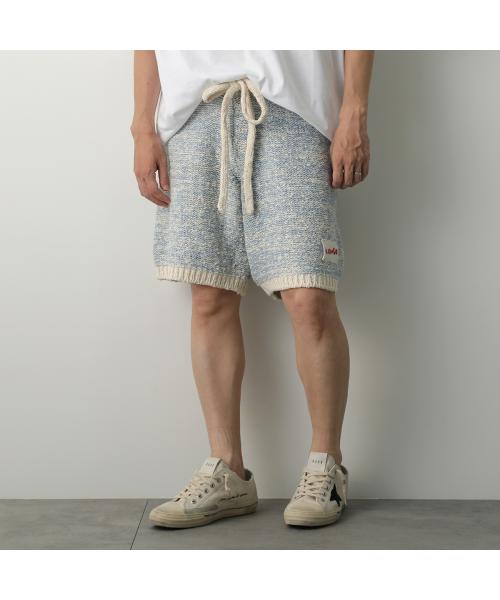 LONGO ハーフパンツ S022419L サマーニット イタリア製 （MH-S/ブルー他） MH-S/ブルー他