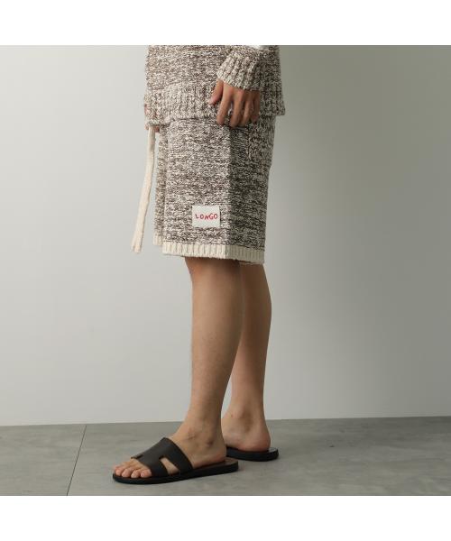 LONGO ハーフパンツ S022419L サマーニット イタリア製 （MH-S/ブルー他） MH-S/ブルー他