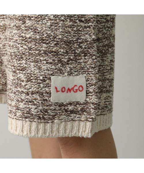 LONGO ハーフパンツ S022419L サマーニット イタリア製 （MH-S/ブルー他） MH-S/ブルー他