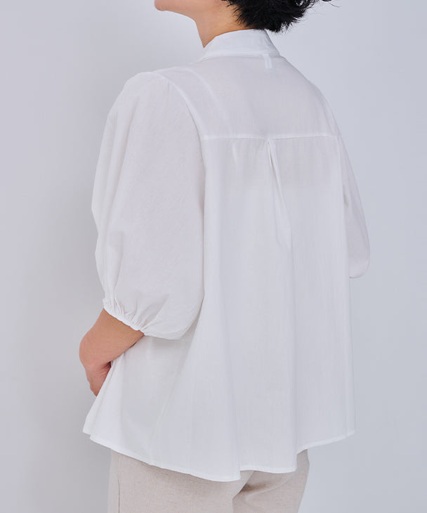 チョコア CHOCOA ギャザープチブラウス【マタニティ服／産前産後】iv24ssーbl01