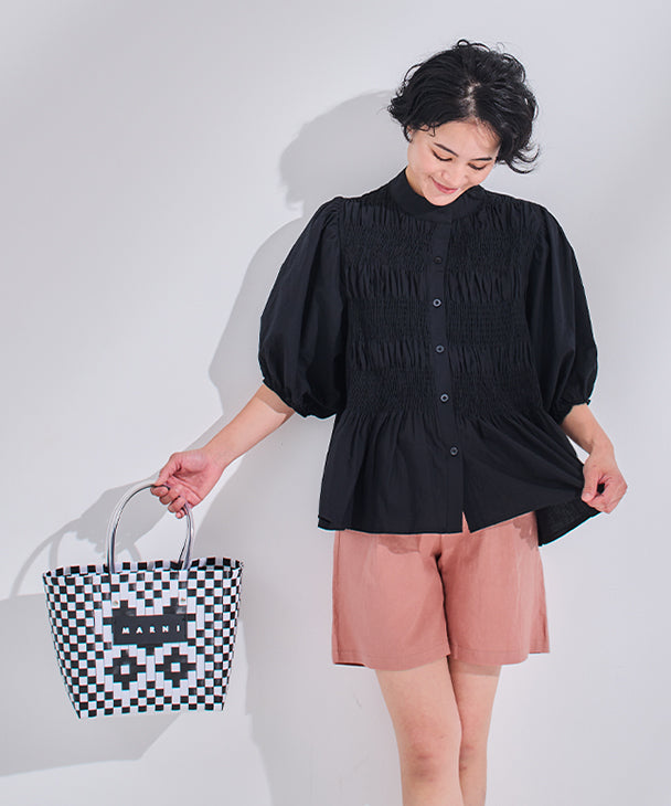 CHOCOA Linen Short Pants 【Maternity Wear / Pre and Postnatal】 fc24ss-spt03