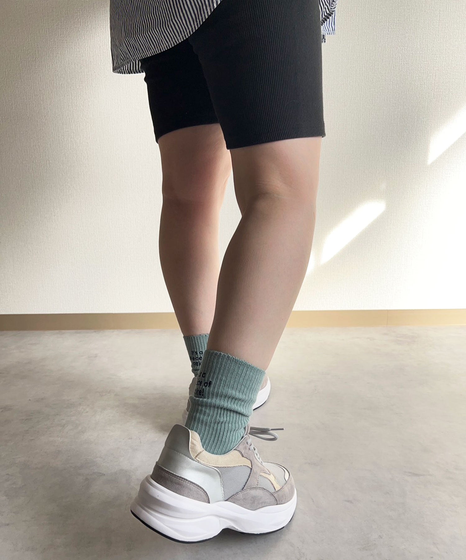 ラスドット lus. カラーコンビダッドスニーカー