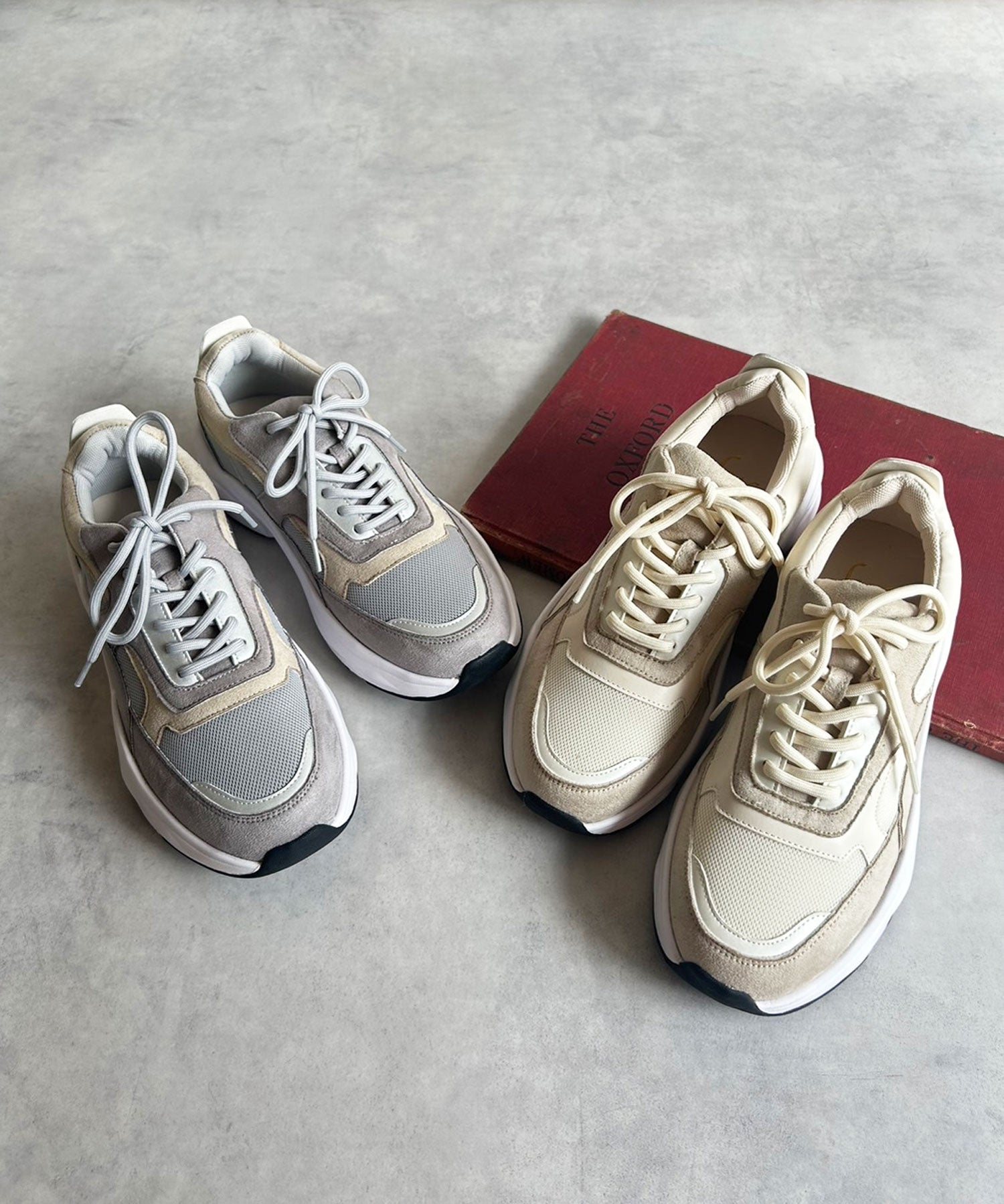 ラスドット lus. カラーコンビダッドスニーカー