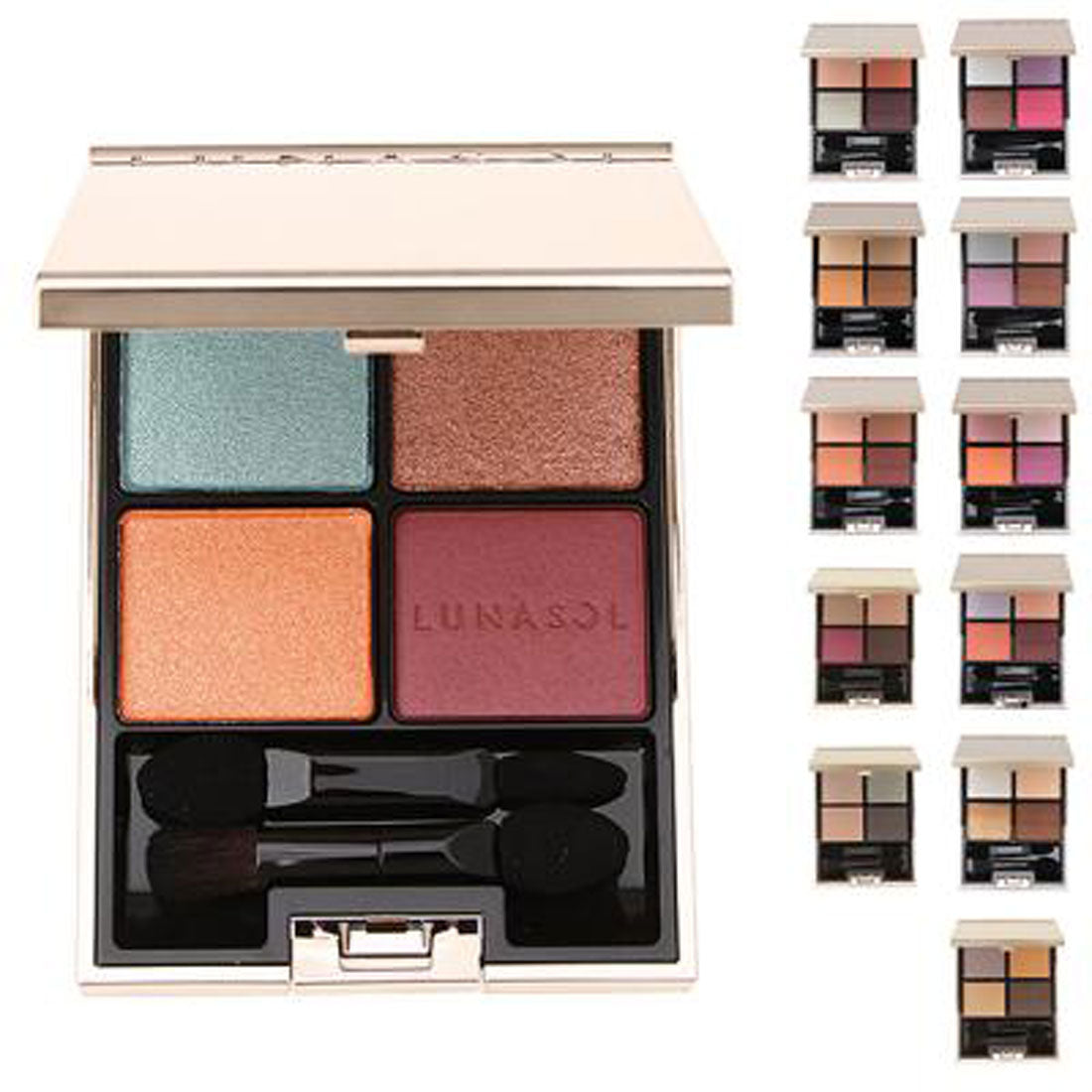 ルナソル LUNASOL カネボウルナソルLUNASOLアイカラーレーション【返品不可商品】 （23 Morning Glow） 23 Morning Glow