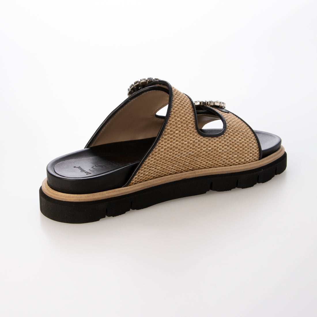 ルカ グロッシ Luca Grossi ダブルストラップサンダル （BEIGE） BEIGE