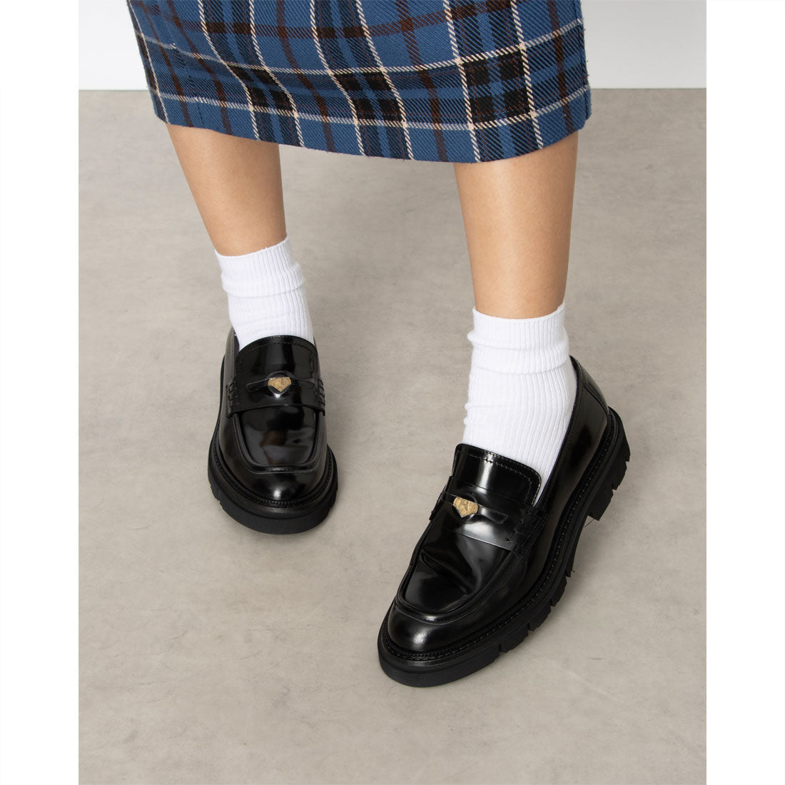 ルカ グロッシ Luca Grossi ローファー （NERO） NERO