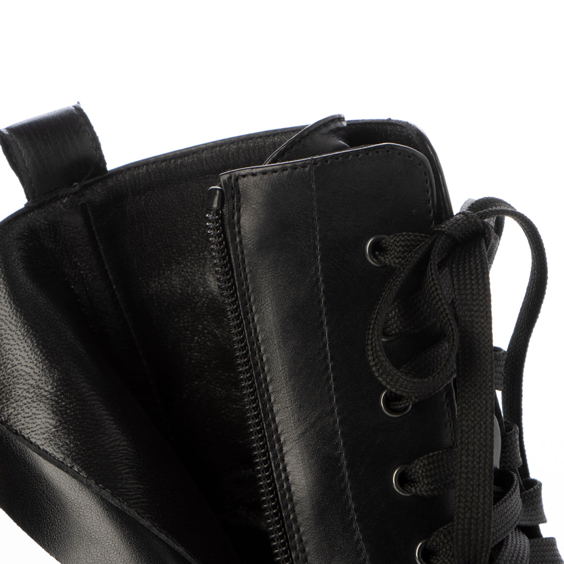 Luca Grossi Tank Sole Lace-Up Boots