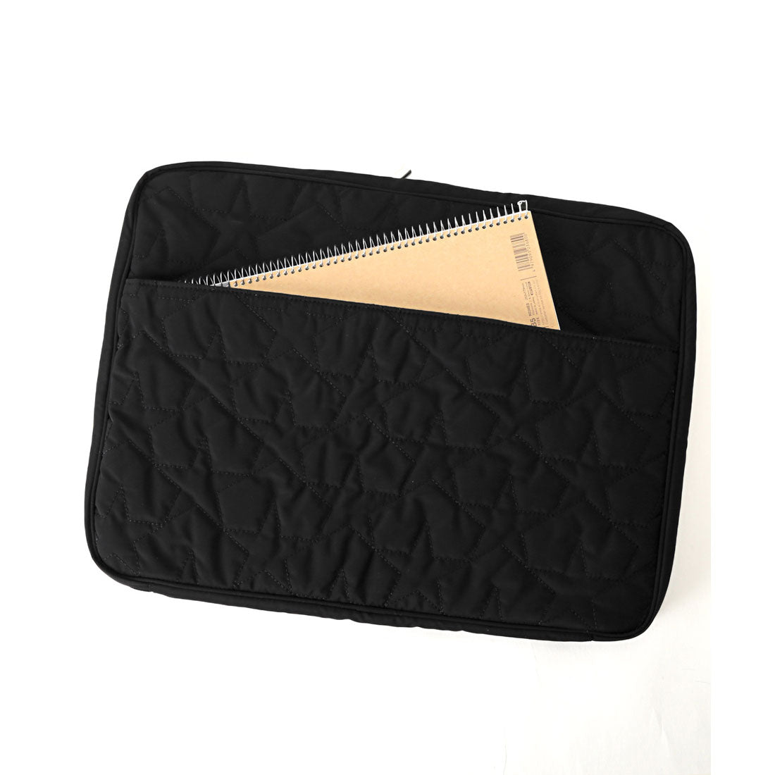 ラグスタイル LUXSTYLE 星型キルティングPCケース/PCケース ノートパソコン パソコンバッグ ノートPC ラップトップ バッグ 軽量 軽い 衝撃吸収 キルティング素材 （Aブラック） Aブラック