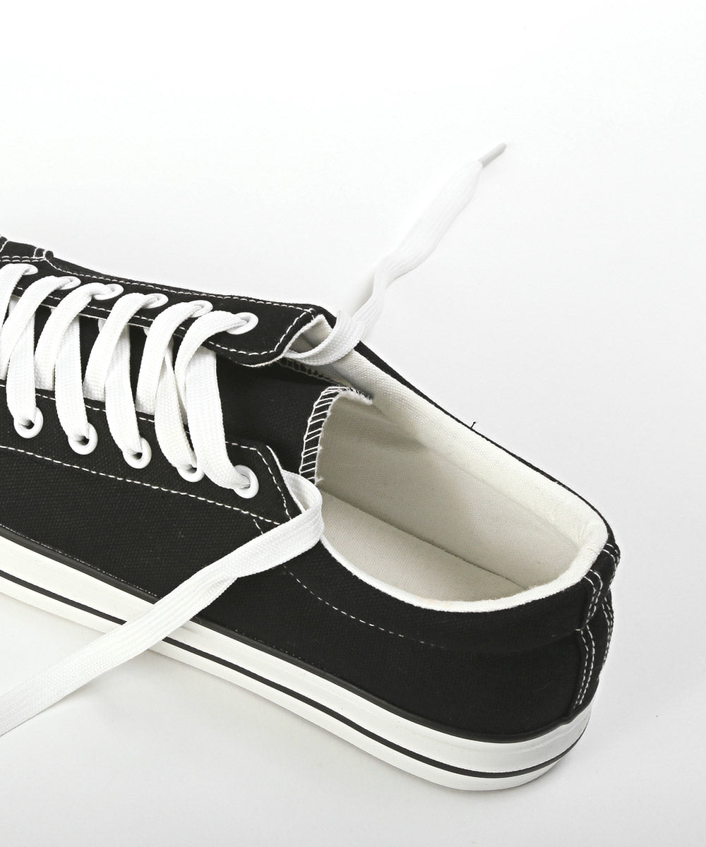 ラグスタイル LUXSTYLE Braccianoサイドレースキャンバススニーカー/スニーカー メンズ 靴 シューズ ローカット キャンバス