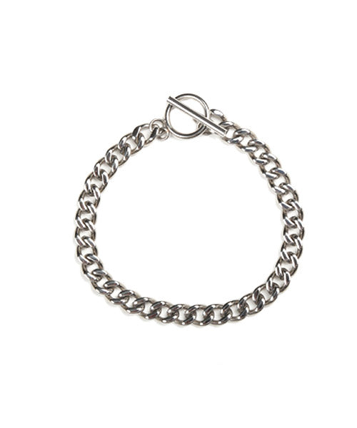 ラグスタイル LUXSTYLE ステンレスブレスレット/ブレスレット メンズ チェーン ステンレス シルバー アクセサリー （B） B