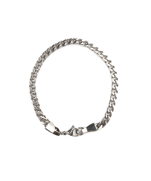ラグスタイル LUXSTYLE ステンレスブレスレット/ブレスレット メンズ チェーン ステンレス シルバー アクセサリー （B） B