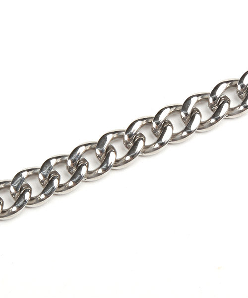 ラグスタイル LUXSTYLE ステンレスブレスレット/ブレスレット メンズ チェーン ステンレス シルバー アクセサリー （B） B