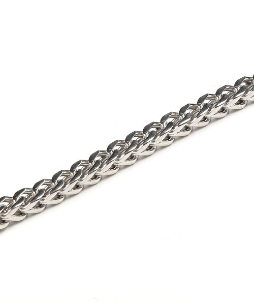 ラグスタイル LUXSTYLE ステンレスブレスレット/ブレスレット メンズ チェーン ステンレス シルバー アクセサリー （B） B