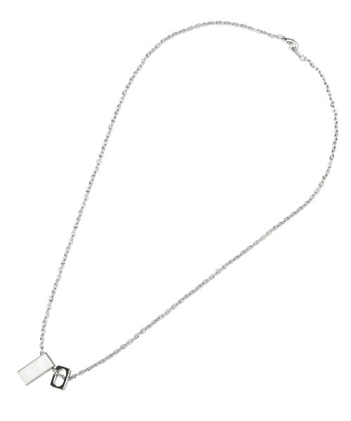 Rug Style LUXSTYLE Double Motif Necklace/Necklace Men's Accessories Motif Plate
