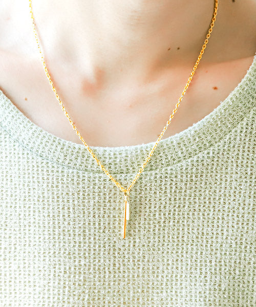 ラグスタイル LUXSTYLE スティックチャームネックレス/ネックレス メンズ アクセサリー チャーム