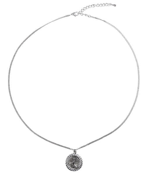 ラグスタイル LUXSTYLE コインモチーフ喜平チェーンネックレス/ネックレス メンズ コイン アクセサリー 喜平 チャーム