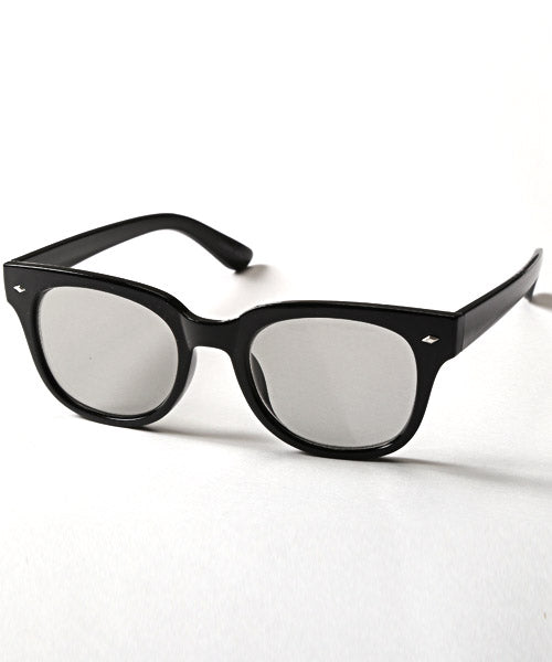 LUXSTYLE Rag Style Wellington Sunglasses / Sunglasses for Men and Women Wellington Black Frame UV Cut Ultraviolet Cut