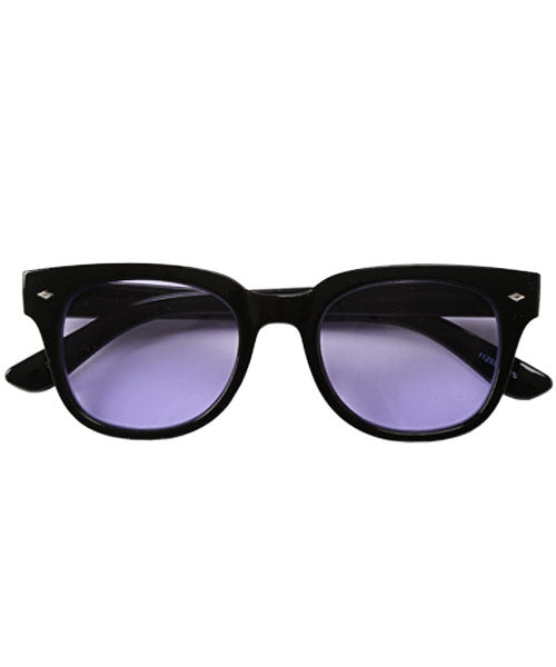 LUXSTYLE Rag Style Wellington Sunglasses / Sunglasses for Men and Women Wellington Black Frame UV Cut Ultraviolet Cut