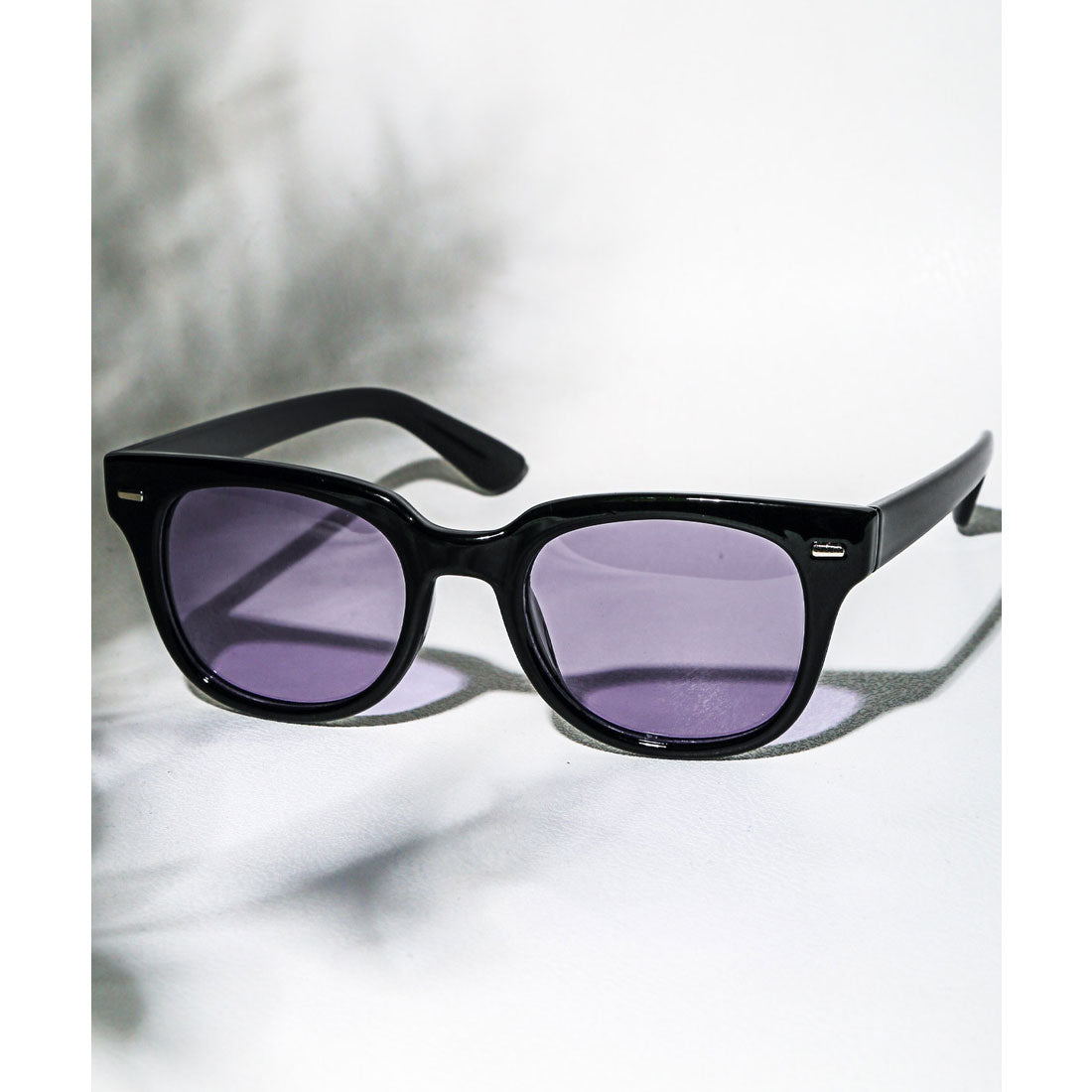 ラグスタイル LUXSTYLE 偏光調光機能付きUVカットウェリントンサングラス/偏光 調光 薄い 色 UVカット 紫外線対策 偏光サングラス 調光サングラス