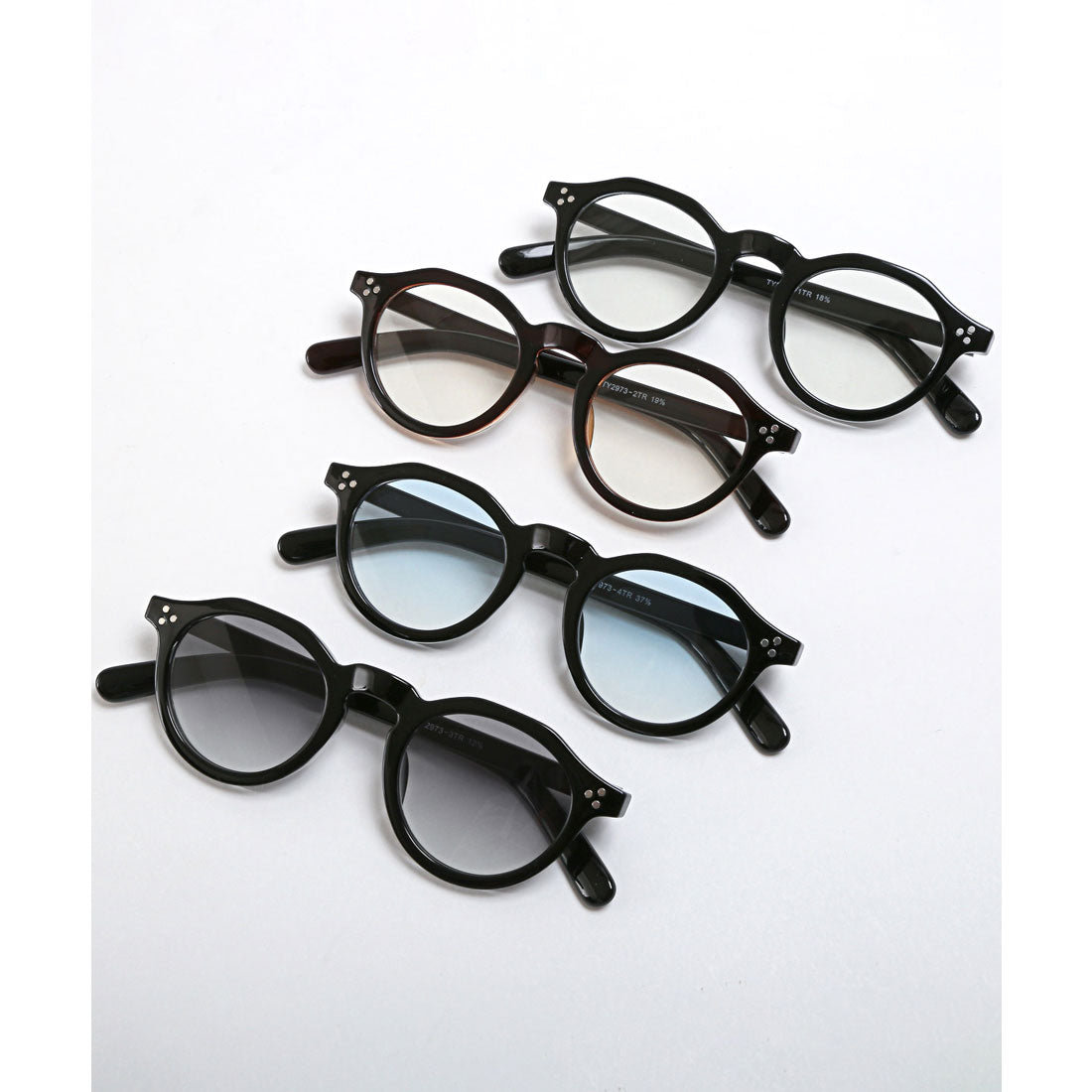 UV-cut hexagonal sunglasses with dimming function / dimming light color UV cut ultraviolet protection dimming sunglasses sports drive