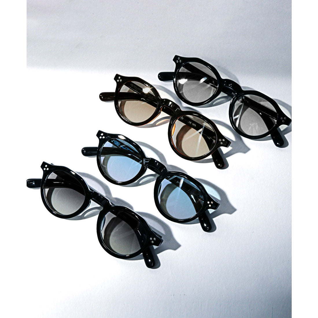UV-cut hexagonal sunglasses with dimming function / dimming light color UV cut ultraviolet protection dimming sunglasses sports drive