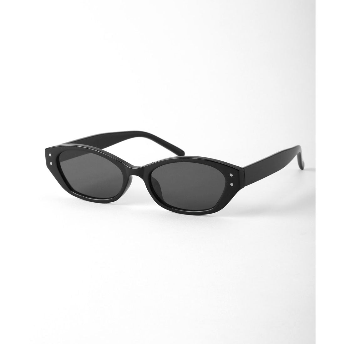 ラグスタイル LUXSTYLE オーバルサングラス/ユニセックス UVカット 紫外線カット オーバルサングラス 度なし 小顔 丸 楕円 紫外線対策 （クリアホワイト×ライトブラウン） クリアホワイト×ライトブラウン