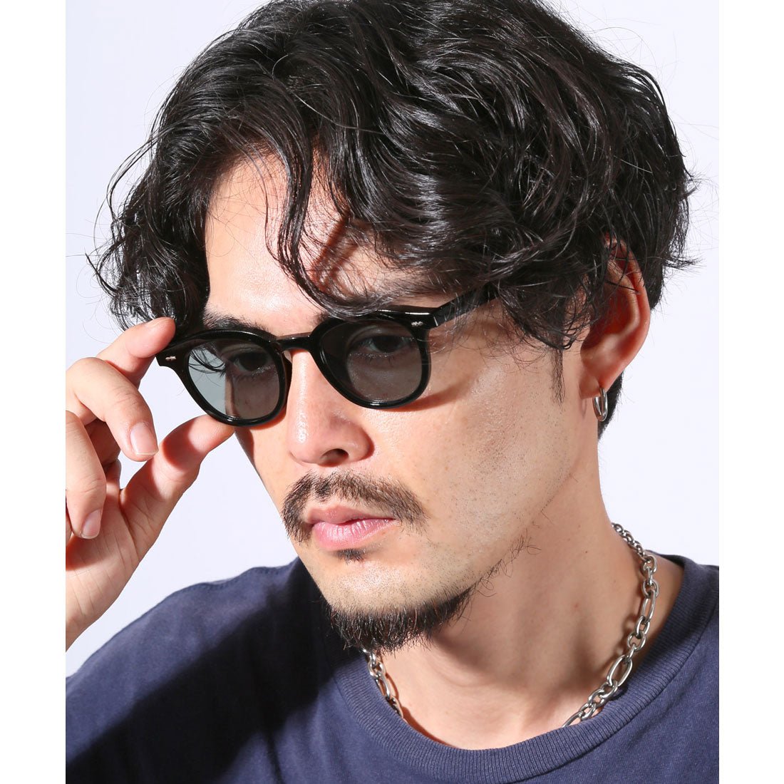 ラグスタイル LUXSTYLE ボスリントンサングラス/ユニセックス UVカット 紫外線対策 ボスリントン ボストン ウェリントン 度なし 小顔効果 （ライトブラウン） ライトブラウン