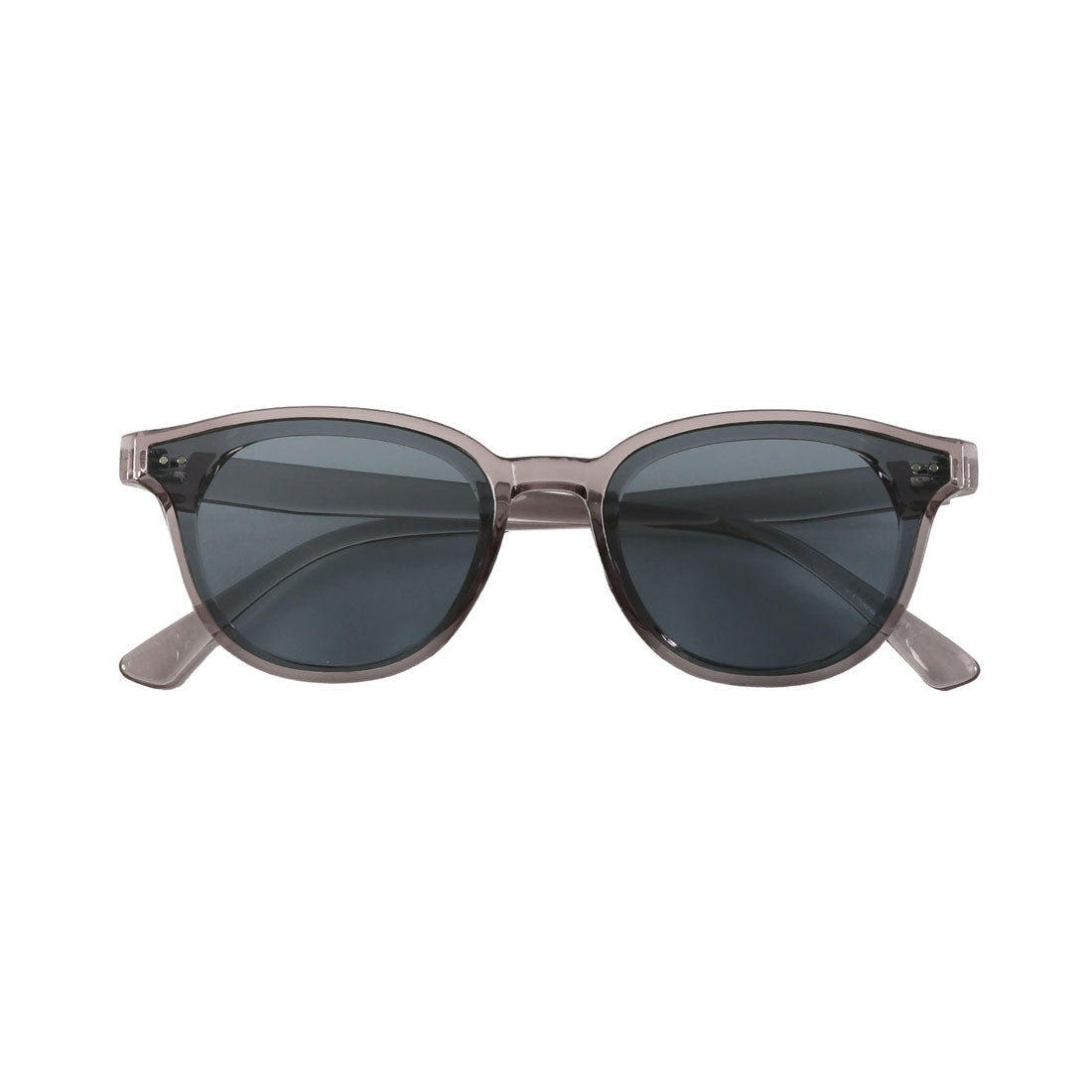 ラグスタイル LUXSTYLE ボスリントンサングラス/ユニセックス UVカット 紫外線カット ボストンサングラス ウェリントンサングラス カラーレンズ （ブラック×ライトブルー） ブラック×ライトブルー