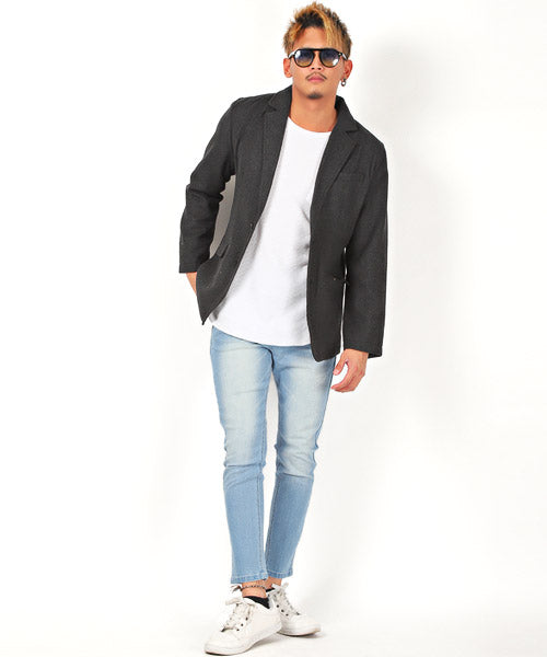 ラグスタイル LUXSTYLE スキニーデニムパンツ/スキニー デニム パンツ メンズ ストレッチ BITTER ビター