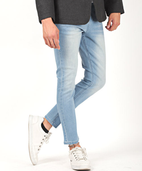 ラグスタイル LUXSTYLE スキニーデニムパンツ/スキニー デニム パンツ メンズ ストレッチ BITTER ビター