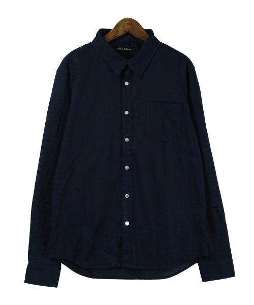 ラグスタイル LUXSTYLE パナマ織りレギュラーカラーシャツ/長袖シャツ メンズ パナマ織り チェック柄 ストライプ柄 無地