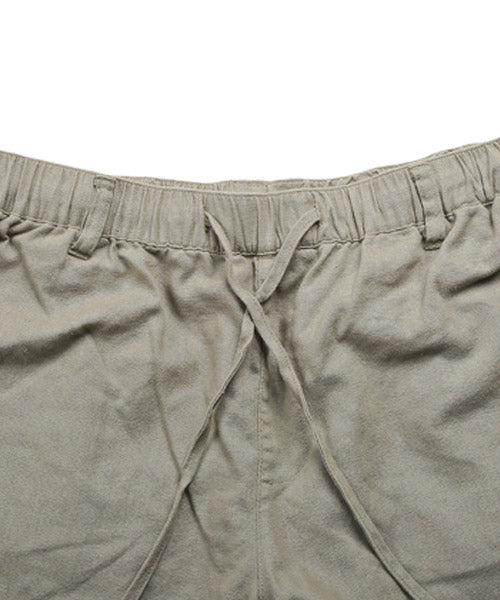 ラグスタイル LUXSTYLE ワイドサルエルクロップドパンツ/ハロンパンツ メンズ クロップドパンツ 綿麻 サルエル ワイド （1ベージュ） 1ベージュ