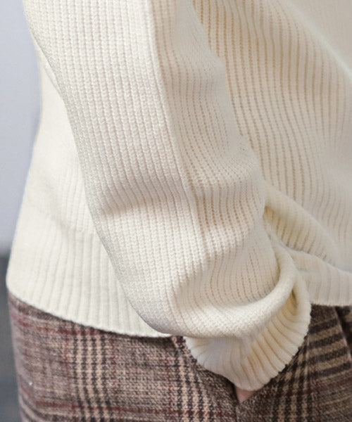 ラグスタイル LUXSTYLE 7G片畦タートルネックニット/ニット メンズ タートルネック セーター ウォッシャブル 形状安定