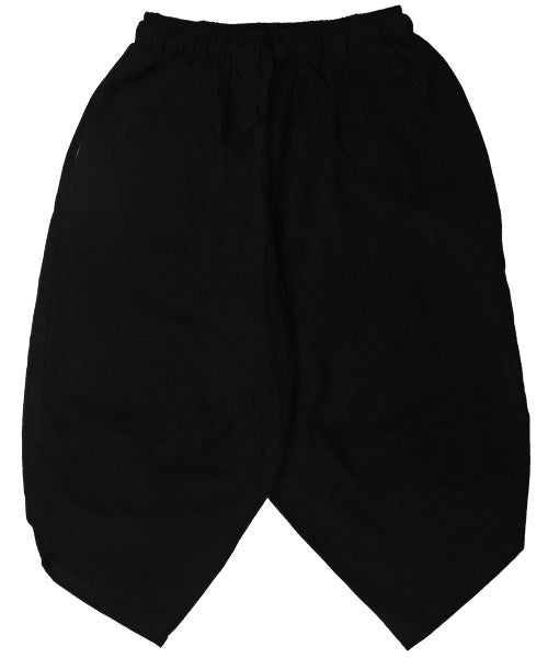 ラグスタイル LUXSTYLE 綿麻ワイドクロップドパンツ/クロップドパンツ メンズ サルエル ハロンパンツ 綿麻 ワイド （05チャコール） 05チャコール