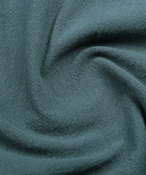 ラグスタイル LUXSTYLE 綿麻ワイドクロップドパンツ/クロップドパンツ メンズ サルエル ハロンパンツ 綿麻 ワイド （05チャコール） 05チャコール