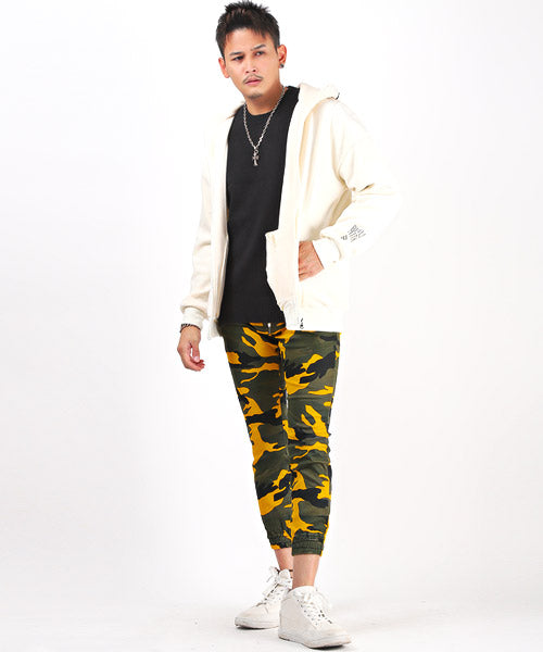 ラグスタイル LUXSTYLE 迷彩ジョガーパンツ/ジョガーパンツ メンズ 迷彩柄 カモフラ 総柄 パンツ