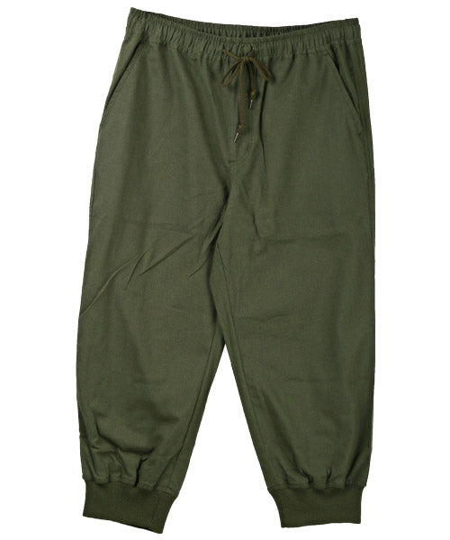 ラグスタイル LUXSTYLE 綿麻クロップドジョガーパンツ/ジョガーパンツ メンズ 綿麻 リネン クロップド丈 7分丈