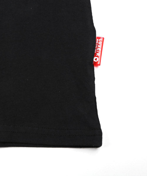 ラグスタイル LUXSTYLE LUXE/Rサガラ刺繍半袖Tシャツ/Tシャツ メンズ 半袖 サガラ刺繍 ロゴ BITTER ビター系