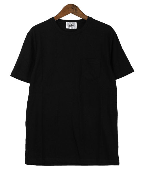 ラグスタイル LUXSTYLE 無地ポケット付きクルーネック半袖Tシャツ/Tシャツ メンズ 半袖 レディース ポケット 無地 ポケT