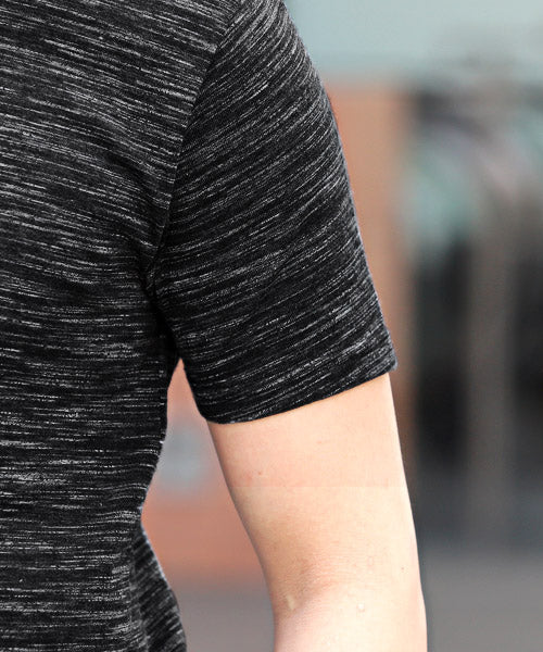 ラグスタイル LUXSTYLE 天竺MIX杢クルーネックTシャツ/Tシャツ メンズ 半袖 天竺 ミックス 杢 クルーネック 無地 シンプル