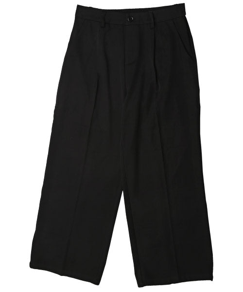 ラグスタイル LUXSTYLE ワイドテーパードパンツ/テーパードパンツ メンズ ワイドパンツ ストレッチ BITTER ビター系
