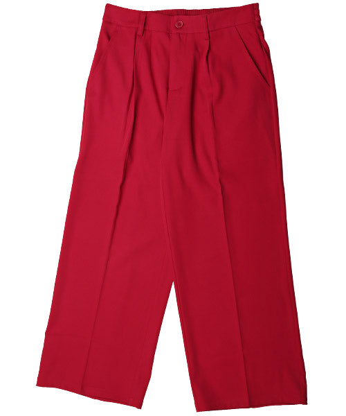 ラグスタイル LUXSTYLE ワイドテーパードパンツ/テーパードパンツ メンズ ワイドパンツ ストレッチ BITTER ビター系