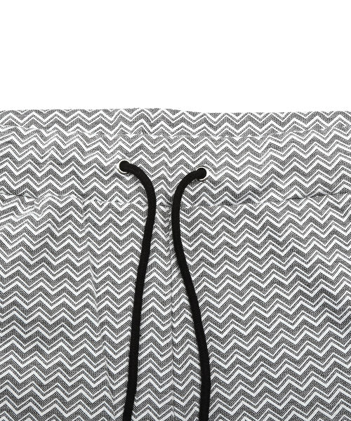 ラグスタイル LUXSTYLE ダブルシェブロン柄アンクルパンツ/アンクルパンツ メンズ イージーパンツ ダブルシェブロン柄 スラックス