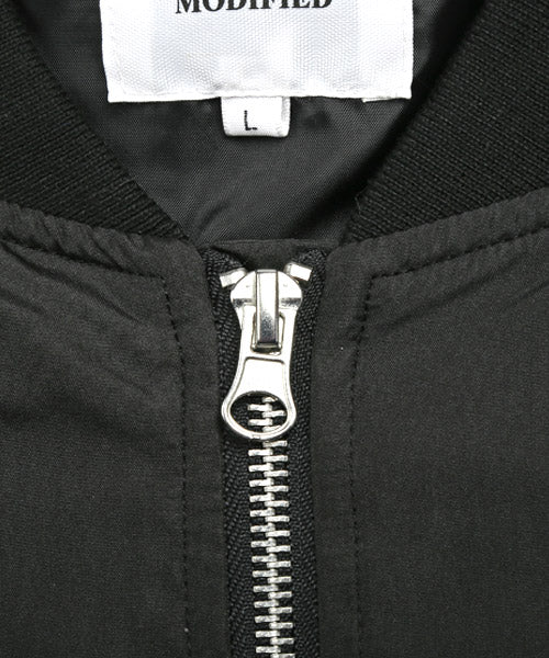 ラグスタイル LUXSTYLE 撥水ドロップショルダーMAー1ジャケット/MAー1 MA1 メンズ ジャケット ブルゾン ナイロン ビッグシルエット （カーキ） カーキ