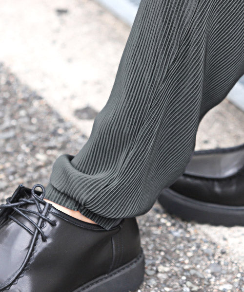 ラグスタイル LUXSTYLE プリーツイージーパンツ/テーパードパンツ メンズ イージーパンツ プリーツ