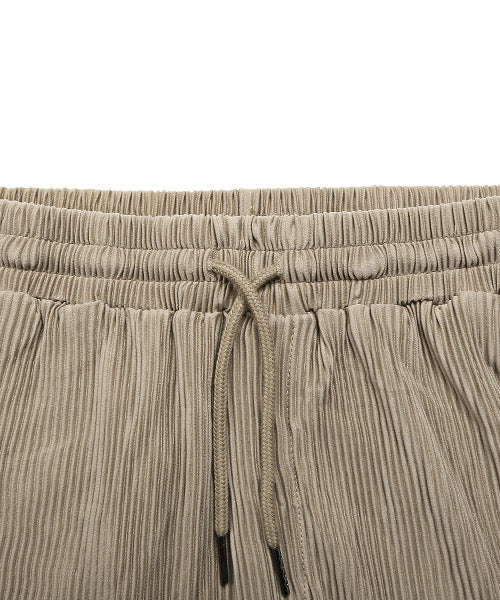 ラグスタイル LUXSTYLE プリーツイージーパンツ/テーパードパンツ メンズ イージーパンツ プリーツ