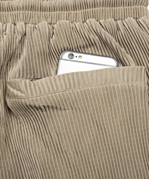 ラグスタイル LUXSTYLE プリーツイージーパンツ/テーパードパンツ メンズ イージーパンツ プリーツ